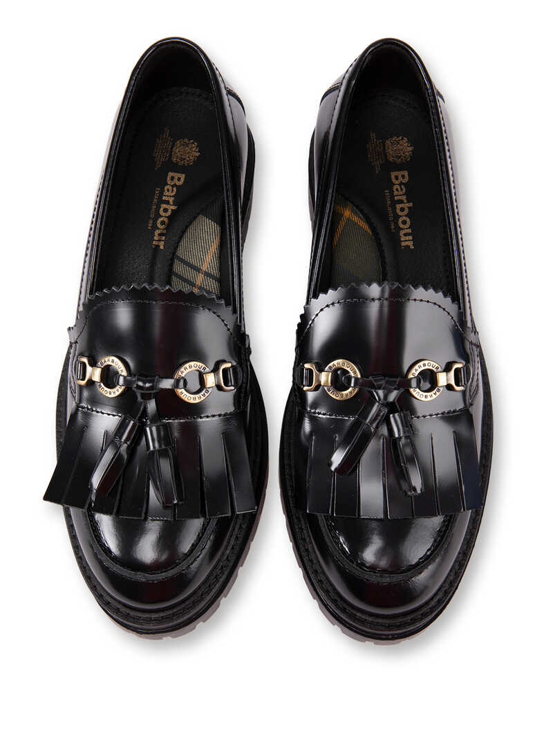 Alternatives Bild 1 zu Schwarzer Lackleder-Loafer Ava