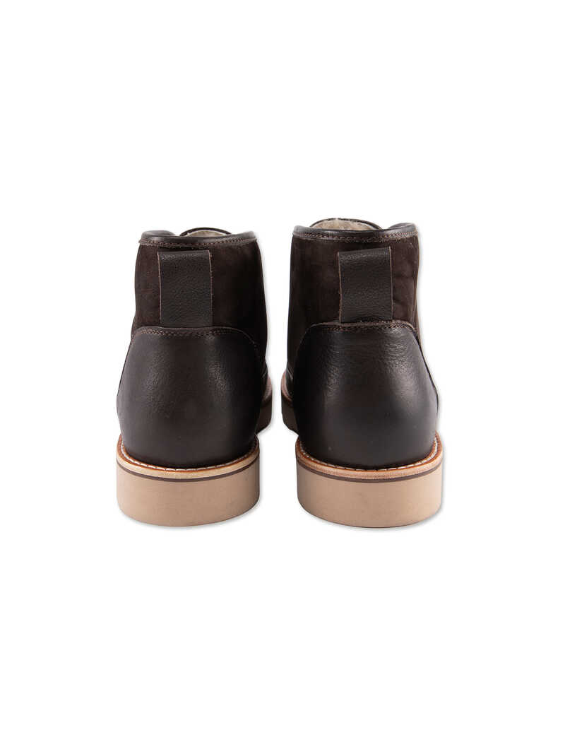 Alternatives Bild 3 zu Schn�rboots mit Lammfellfutter Nubuk-Nappaleder