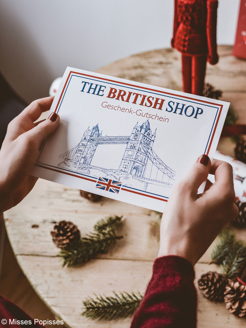  THE BRITISH SHOP Gutschein zum Bestellen