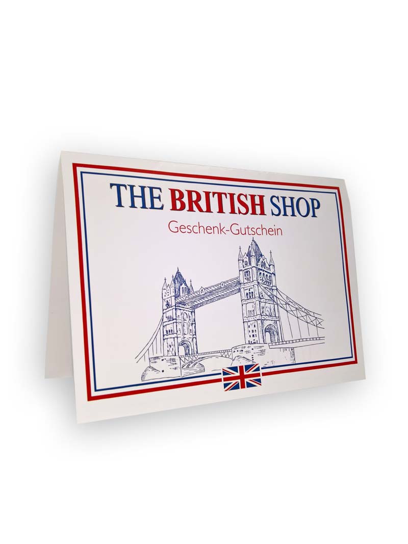  THE BRITISH SHOP Gutschein zum Bestellen