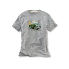 T-Shirt mit Landrover fr Herren