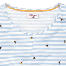 Alernatives Thumbnail 2 zu Streifenshirt mit Bienen f�r Damen