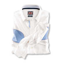 Weißes Oxfordhemd