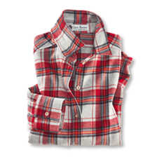 Flanell-Bluse