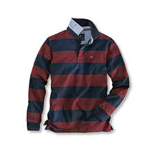 Poloshirt fr Herren mit Blockstreifen