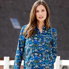 Liberty-Cordbluse 'Standen Manor'