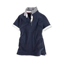 Maritimes Poloshirt fr Damen