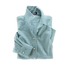 Thumbnail zu Flanell-Bluse im Herrenhemdenstil