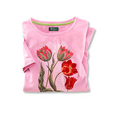 Damen-T-Shirt Tulips