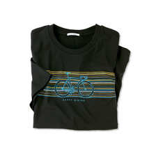 Herren-T-Shirt Happy Biking