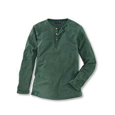 Alernatives Thumbnail 1 zu Henley-Shirt Matthew in British Racing Green