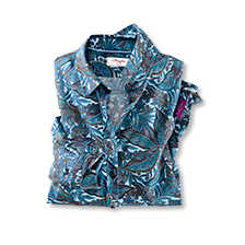 Liberty-Hemdbluse mit Paisleys