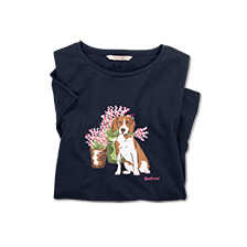 Damen-Print-Shirt Beagle
