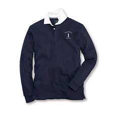 Rugby-Shirt mit Polokragen