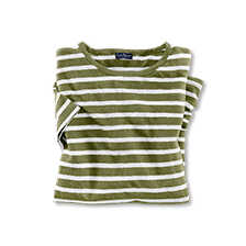 Leinen-Ringelshirt
