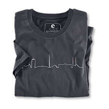 Herren-T-Shirt Dublin Skyline