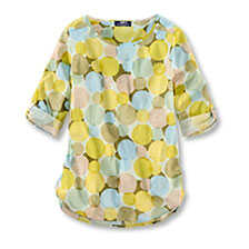 Shirtbluse Bubble Print