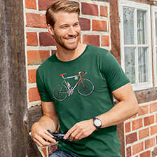 Herren-T-Shirt Uptown Wheel