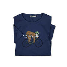 T-Shirt Lazybones mit Faultier