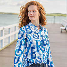 Liberty-Bluse Letters