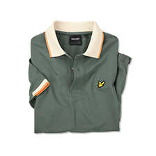 Herren-Poloshirt mit Kontrastkragen