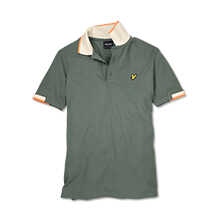 Herren-Poloshirt mit Kontrastkragen
