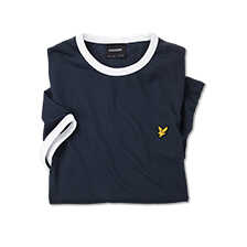 Jersey-T-Shirt mit Golden Eagle