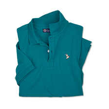 Klassisches Poloshirt mit Stickerei