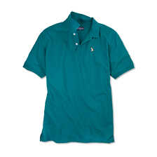 Klassisches Poloshirt mit Stickerei