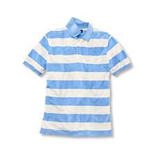 Poloshirt mit Regattastreifen