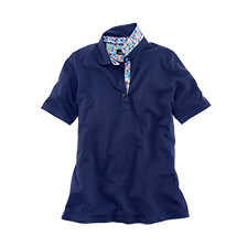 Poloshirt mit Liberty-Kragen