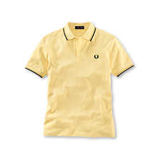 Gelbes Herren-Poloshirt