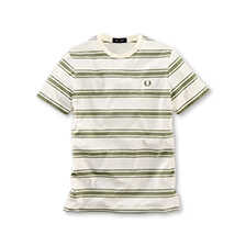 Streifenshirt in Hellgrn