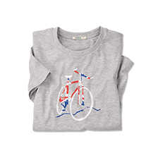 Herren-T-Shirt Bicycle