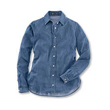 Alernatives Thumbnail 1 zu Klassische  Jeansbluse
