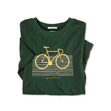 Herren-T-Shirt Happy Biking
