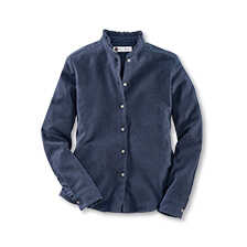 Alernatives Thumbnail 1 zu Flanellbluse mit Rschenkragen