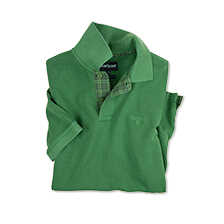 Polo mit Washed-Effekt