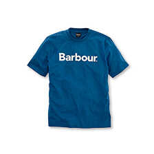 T-Shirt mit Barbour-Logo-Print