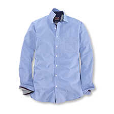 Alernatives Thumbnail 2 zu Hemd mit Mini-Hahnentritt-Dessin