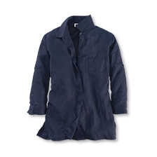 Alernatives Thumbnail 2 zu Leinen-Longbluse