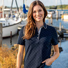 Thumbnail zu Poloshirt mit Dotprint