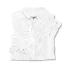 Alernatives Thumbnail 2 zu Sommerbluse mit Lochstickerei