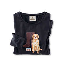 Thumbnail zu Langarmshirt Hedley mit Labrador
