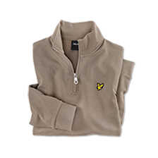 Sweatshirt mit Troyerkragen