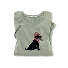 T-Shirt mit Scottish Terrier