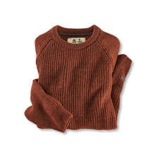 Lambswool-Pullover fr Herren mit Rippenstrick