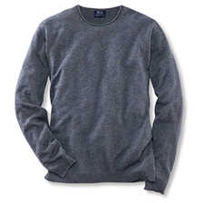 Blauer Herrenpullover