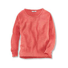 Damenpullover aus Kaschmir und Leinen