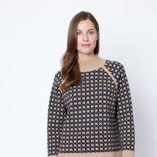 Jacquard-Pullover